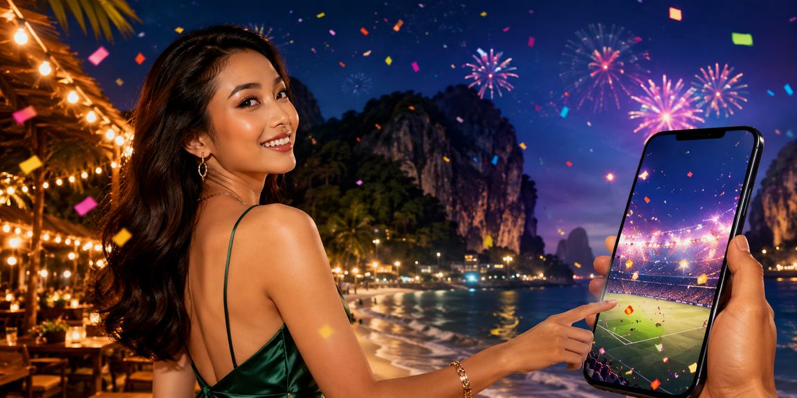 Pengguna di Ipoh membuat deposit pertaruhan sukan melalui telefon menggunakan DuitNow dalam MYR