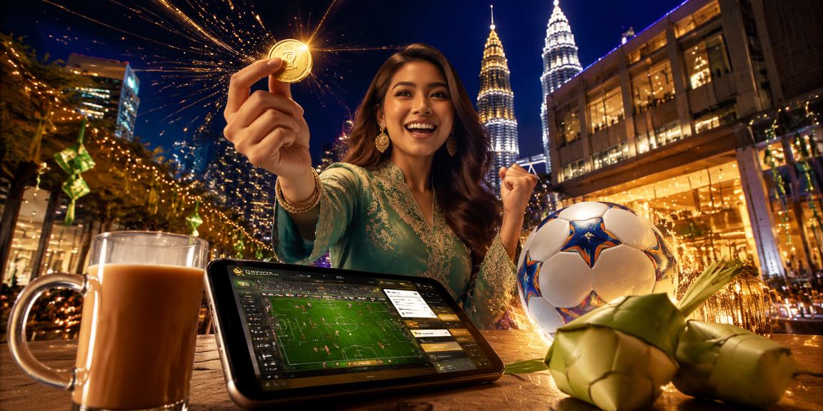 Peminat bola sepak di Kuala Lumpur menikmati pertaruhan sukan sempena Hari Raya melalui 10200